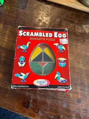 Silhouette Puzzle - Scrambled Egg - Puzzle - Binary Arts -